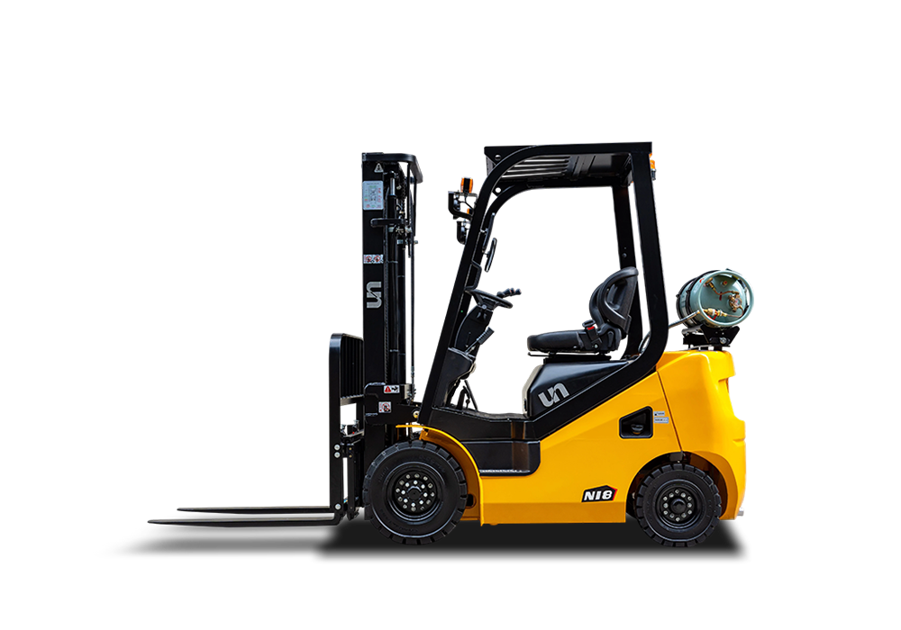 Вилочный погрузчик для сжиженного нефтяного газа и бензина серии N 1,5–1,8 т